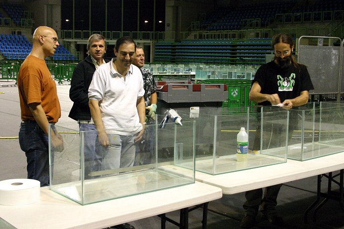 Préparation congres AFC 2009 - Villebon grand dôme