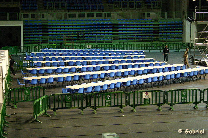 Préparation congres AFC 2009 - Villebon grand dôme
