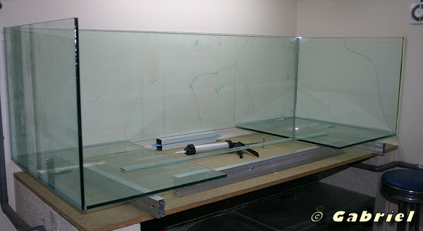 Construction aquarium de 1000 litres