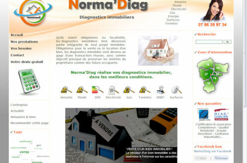 Site de Norma'Diag