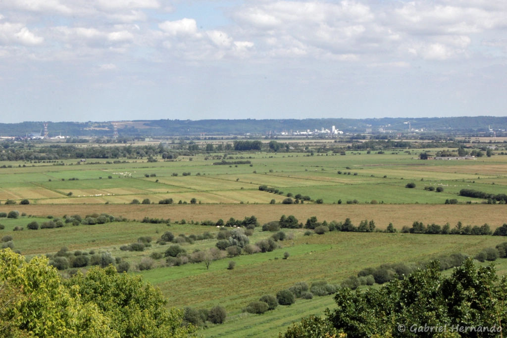 Panorama sur le Marais Vernier
