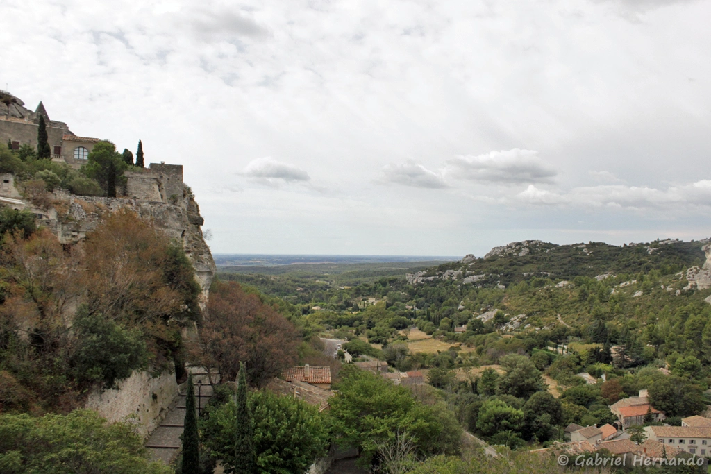 Panorama depuis le haut du village