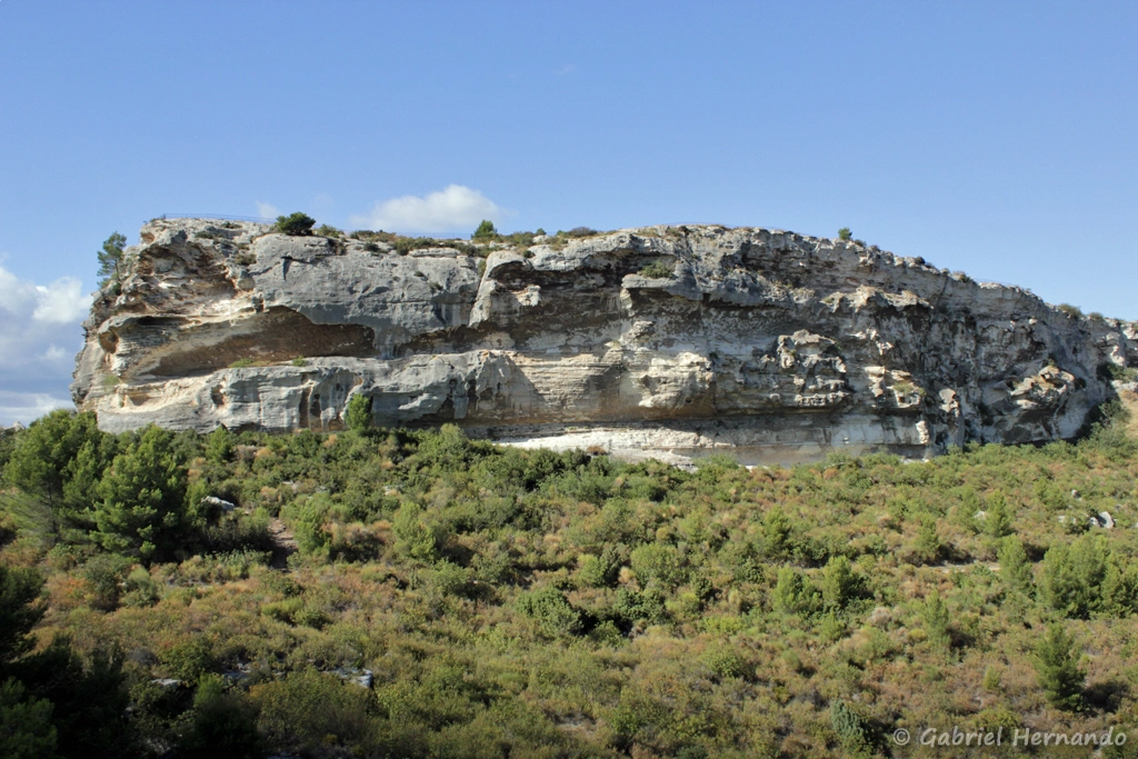L'éperon rocheux des Baux