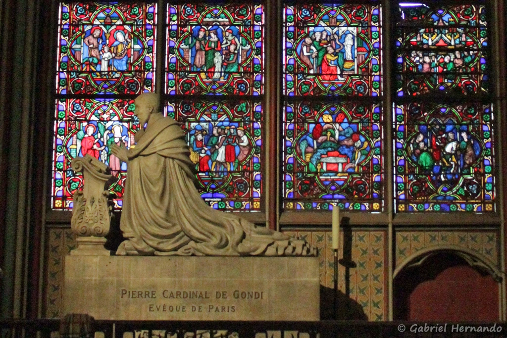 Priant de Pierre de GONDI, évêque de Paris (Paris, décembre 2017)