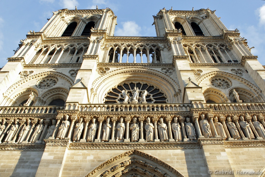 Détail de la façade de la cathédrale
