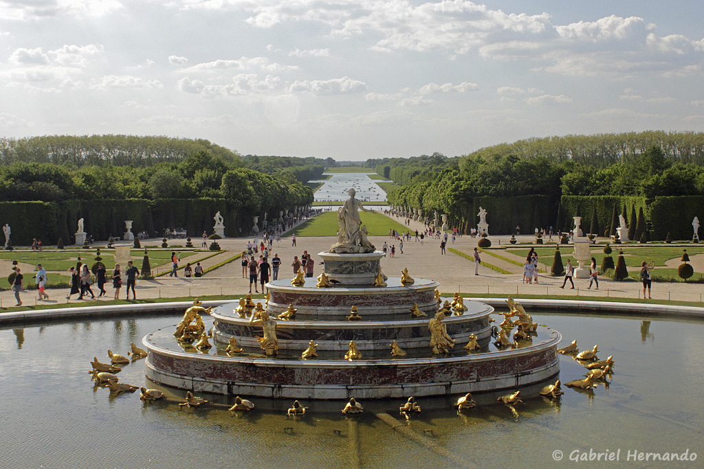 Le bassin de Latone