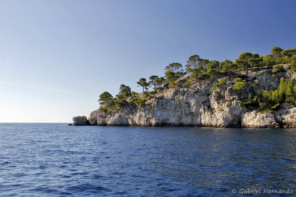 Pointe Sud de la passe de la calanque de Port-Miou