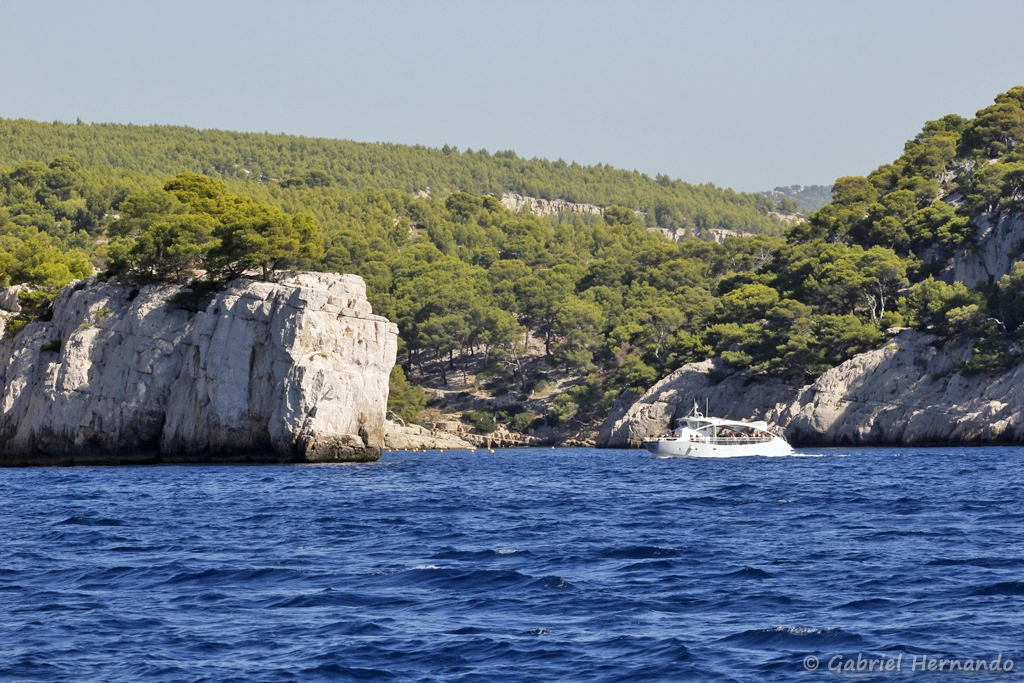 La pointe d'En-Vau et l'entrée de la calanque de Port-Pin
