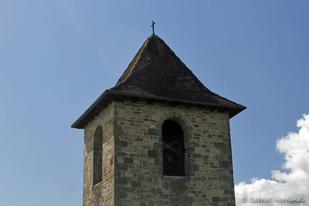 Clocher de l'église Saint-Jean-Baptiste, du XVIIIe siècle