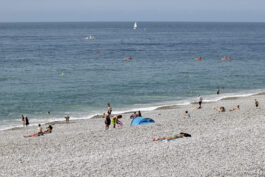 Plage de galets