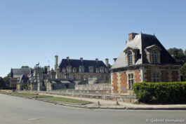 Vue extérieure du château