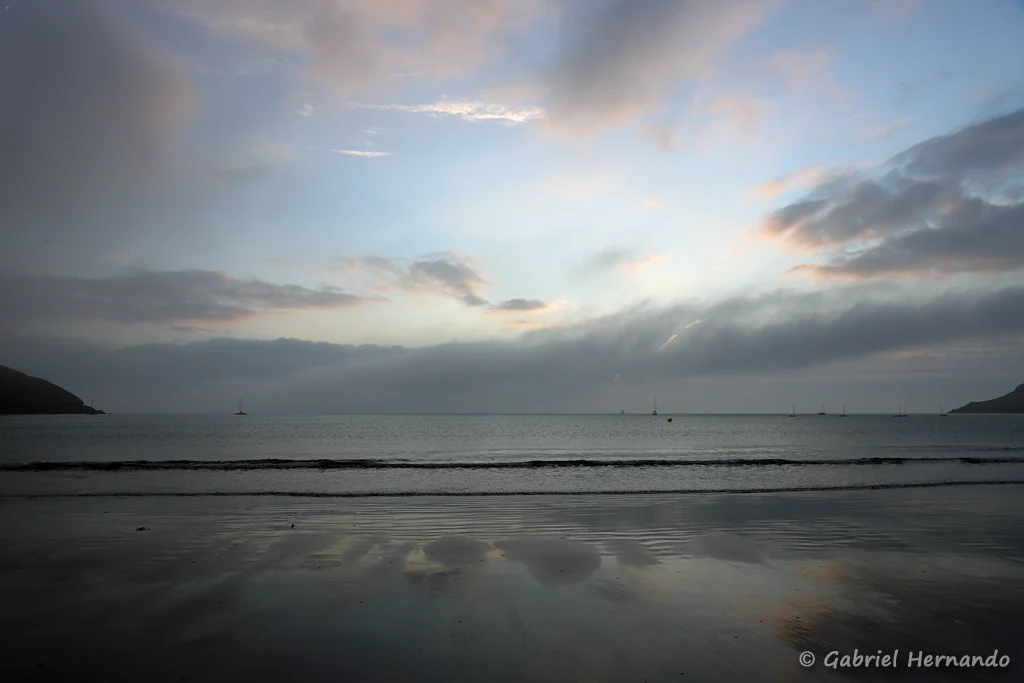 L'aube sur la mer