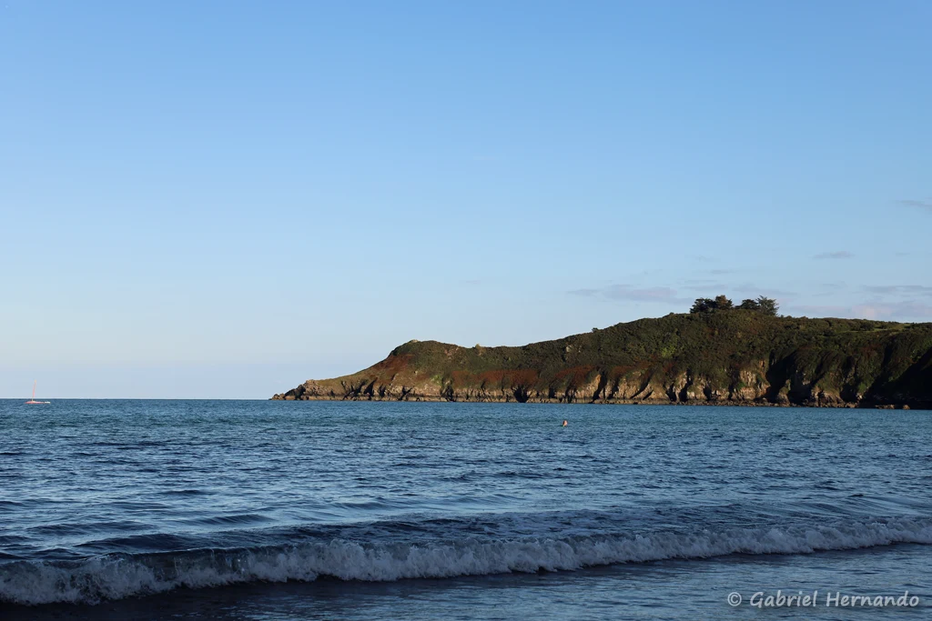 Pointe de la Tour, en fin de journée