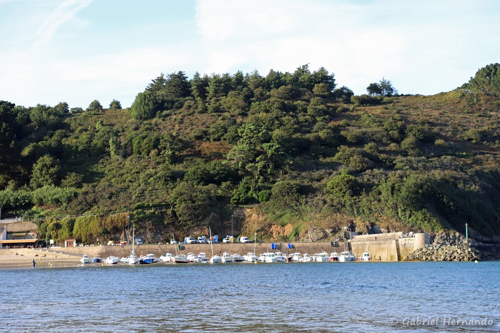 Le port de Bréhec à marée haute