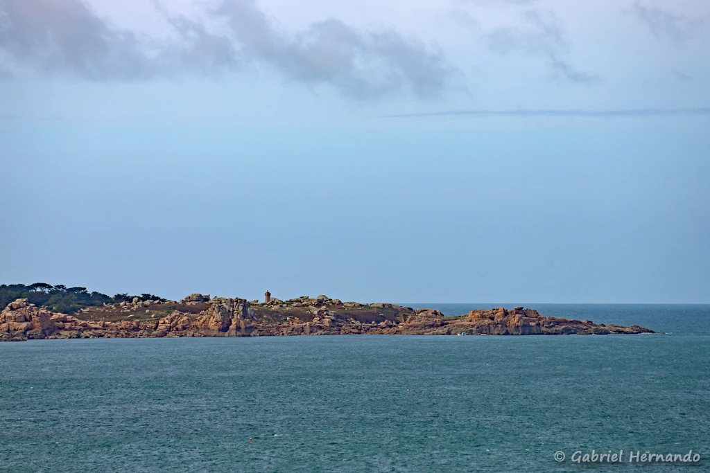 La côte de Granit Rose, depuis la Pointe du Château