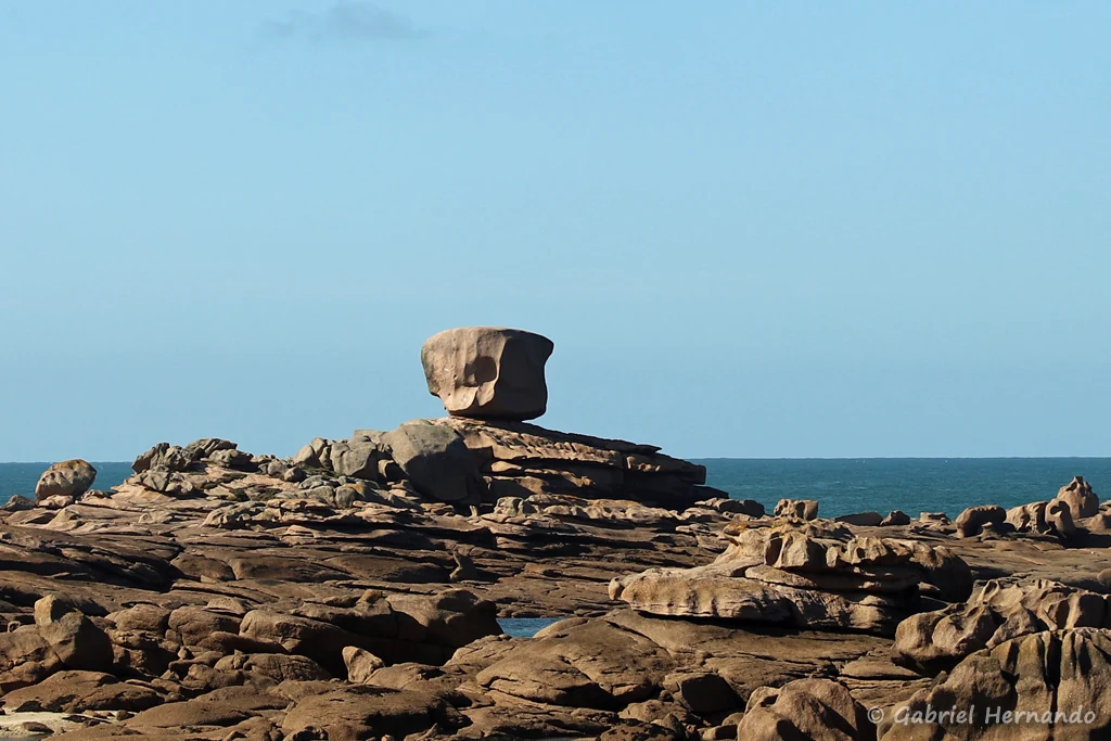 "Le Dé", sur la pointe de Beg Ar Vir