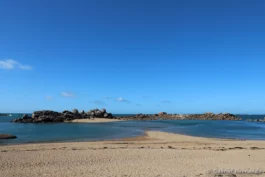 L'île du Grand Gouffre, depuis la grève de Toul Drez