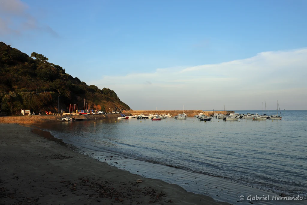 Port de Bréhec, à marée haute