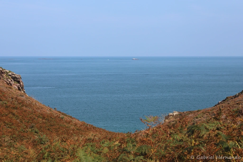 Panorama depuis les falaises du cap