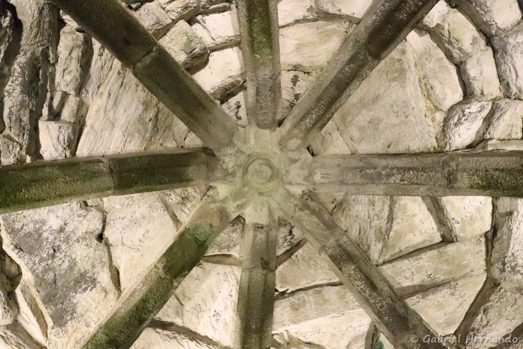 Voute en ogive du donjon