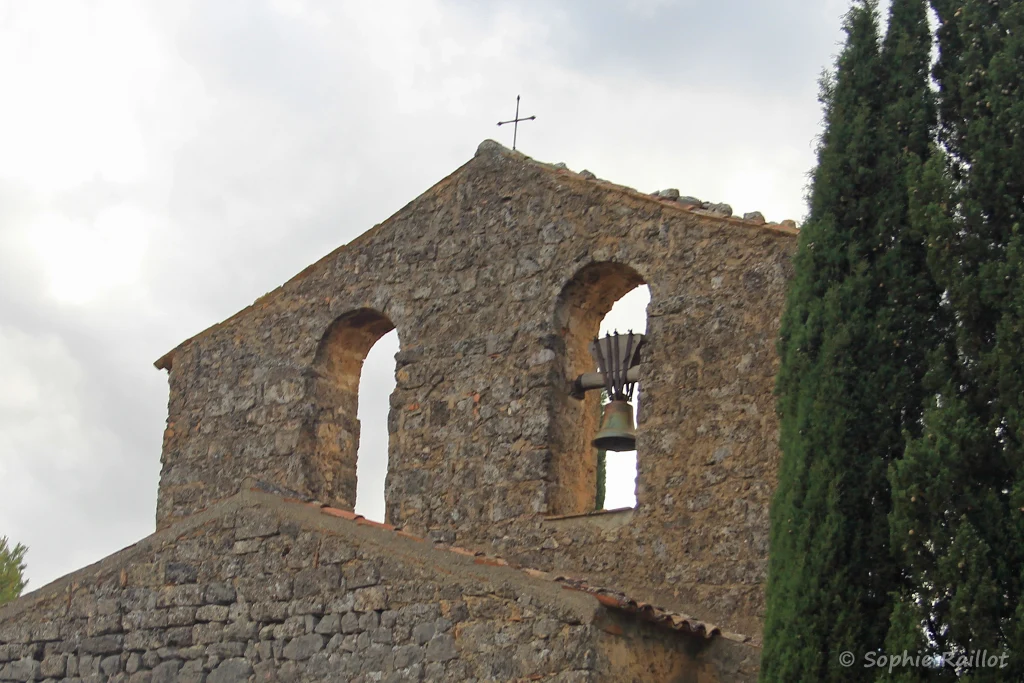 Clocher-mur de la chapelle Saint-Victor