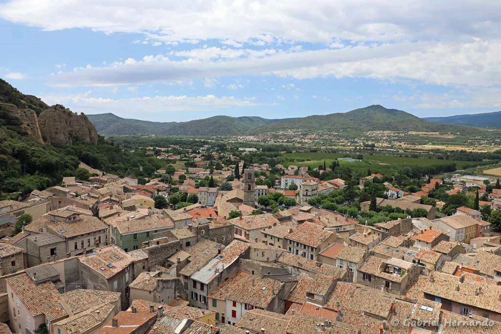 Le village depuis le premier point de vue