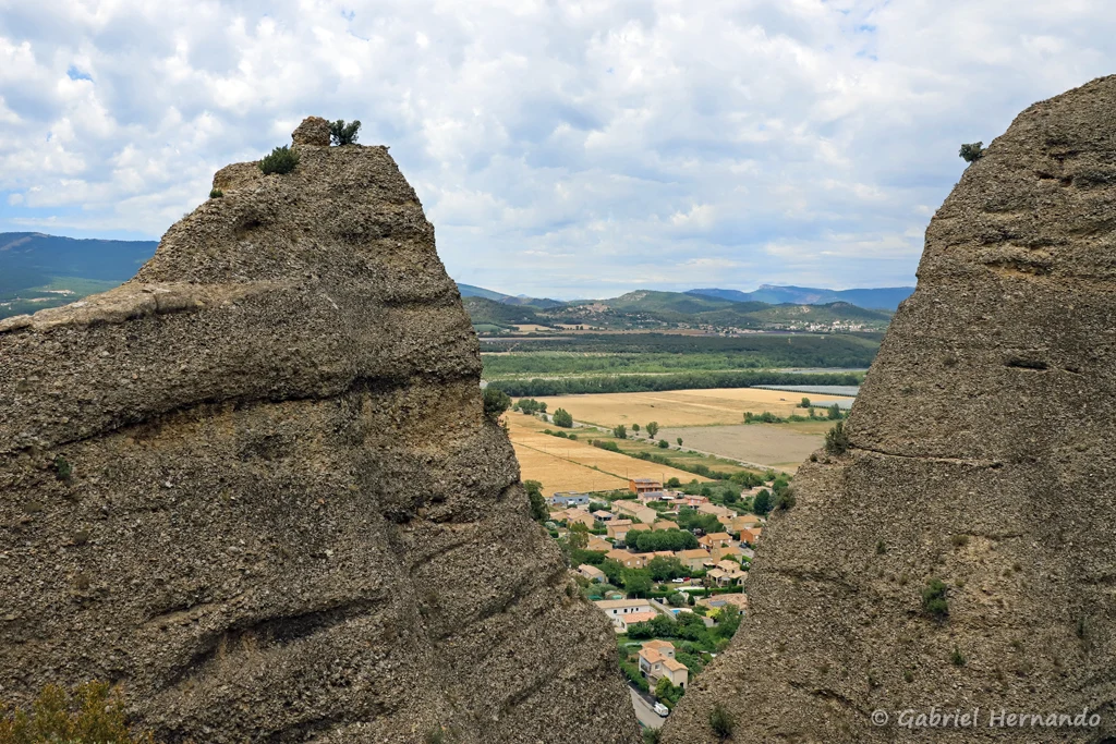 Point de vue depuis de haut des Pénitents
