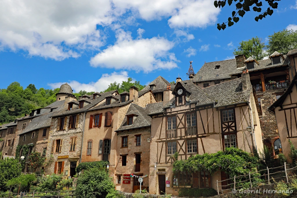 Maisons typiques de Conques