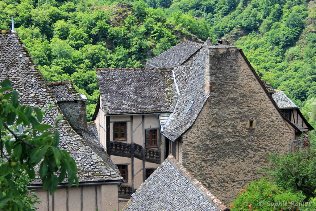 Maison aussi curieuse que typique de la rue du château