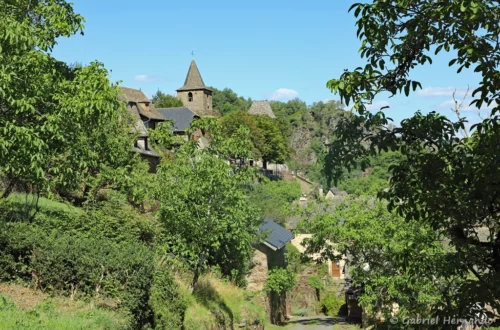 Panorama sur le hameau de La Vinzelle