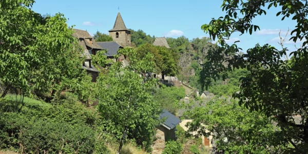 Panorama sur le hameau de La Vinzelle