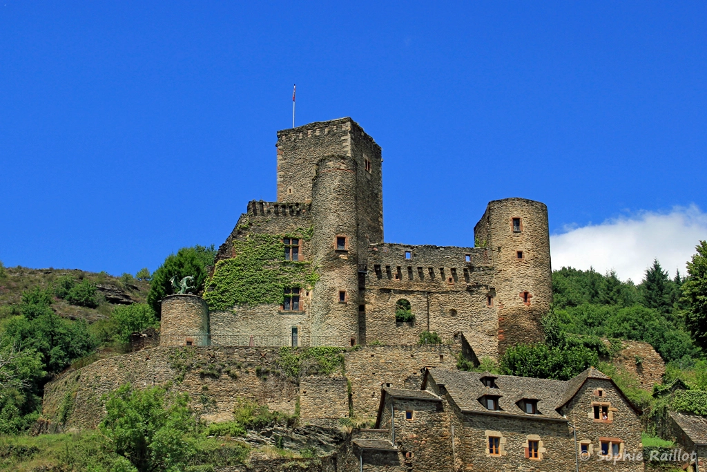 Le château, depuis la rive gauche