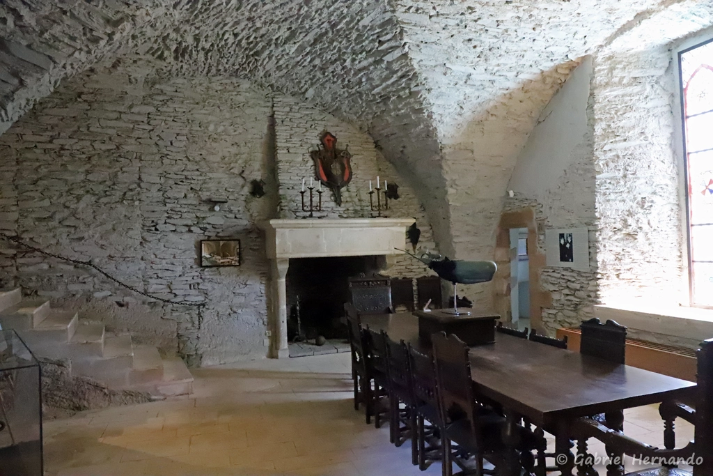 Salle des gardes du château
