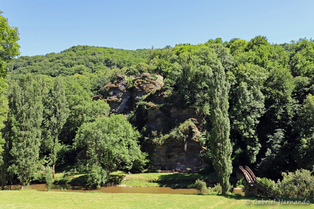 Site du fort Roc d'Anglars et Lourdou
