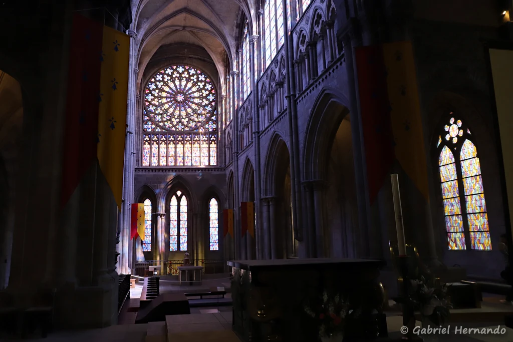 Chœur de l'ancienne cathédrale Saint-Vincent