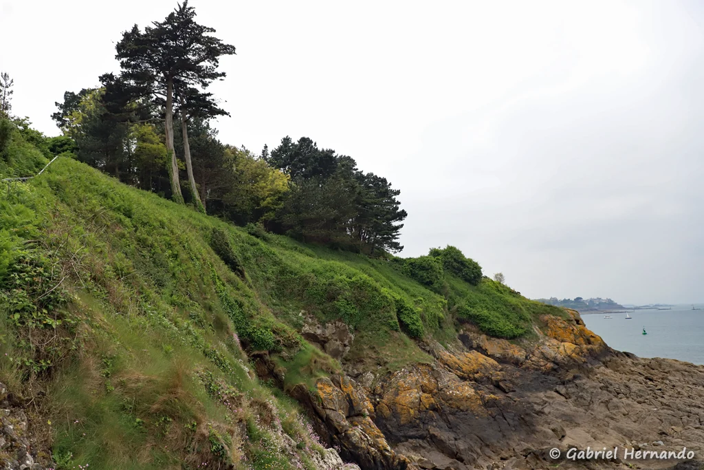 Pointe nord du rocher d'Alet