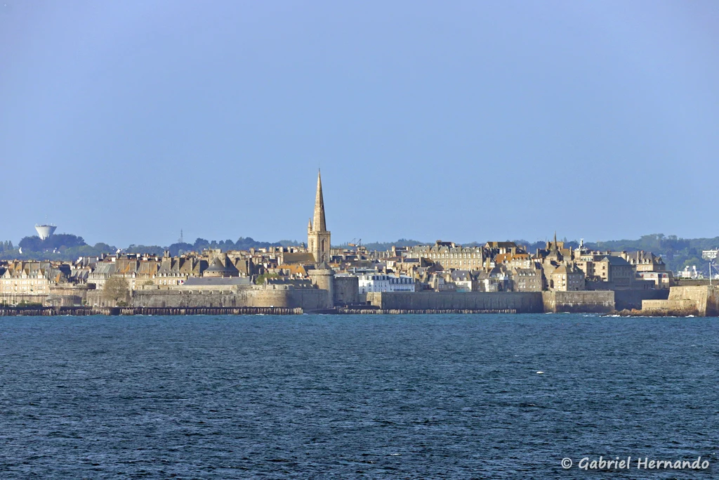 Vue sur Saint Malo intramuros