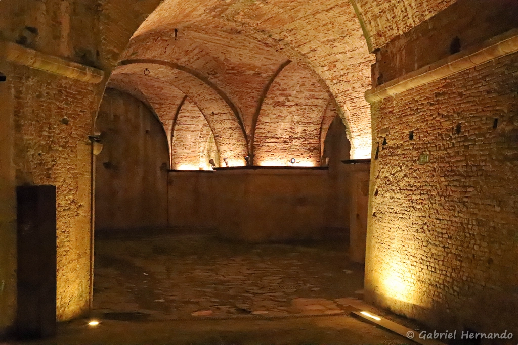 Casemate, dans le Bastion (baluardo) San Paolino, des fortifications de la cité