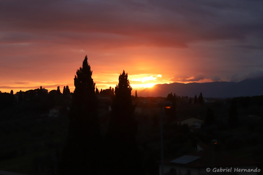 Coucher de soleil
