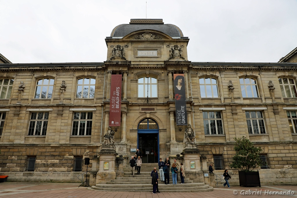 Façade du Musée des Beaux-Arts