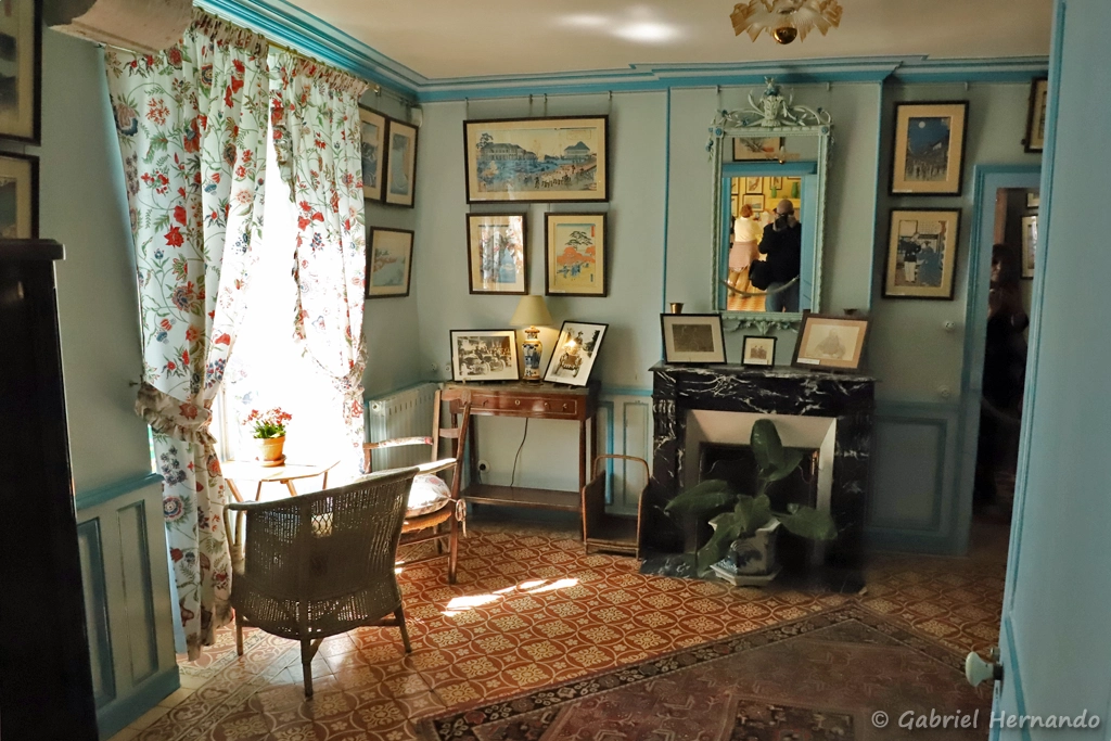 Le salon bleu