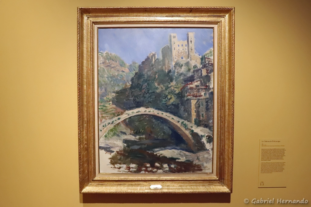 Le château de Dolceacqua (Ligurie, Italie)