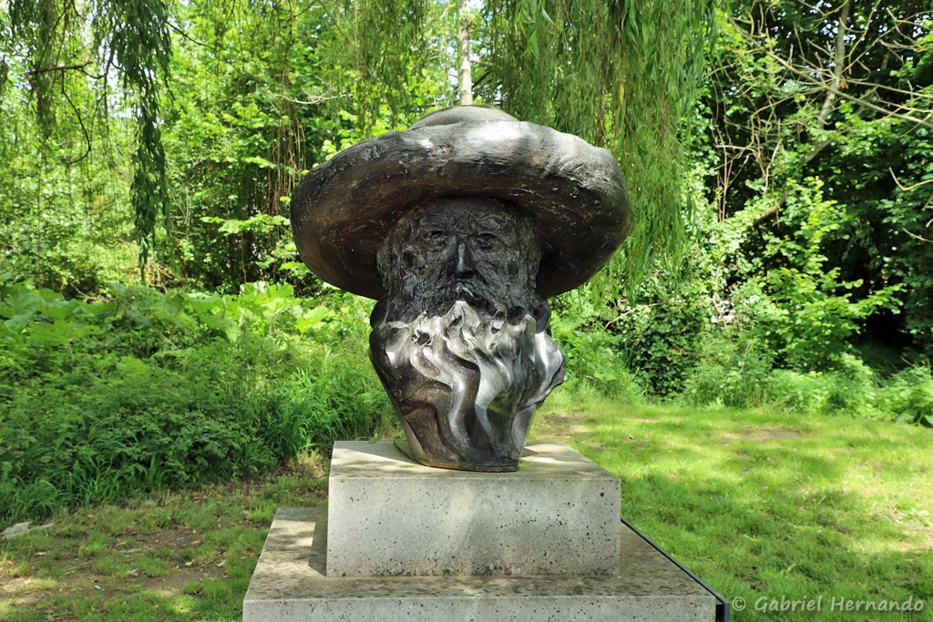 Buste de Chaude Monet (Giverny, juin 2026)