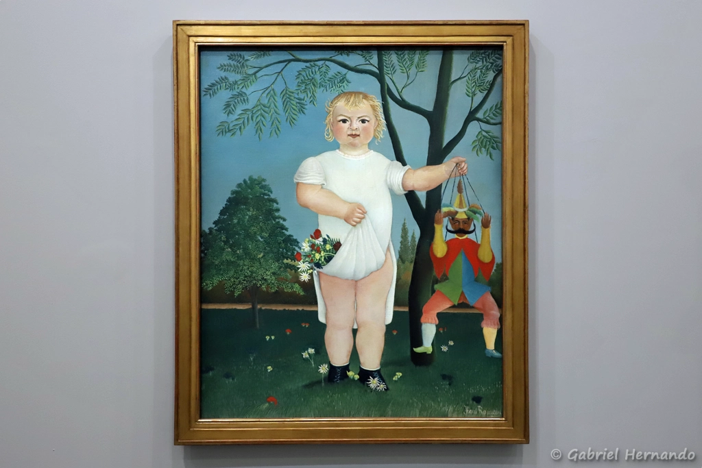 L'enfant à la marionnette - Henri Rousseau