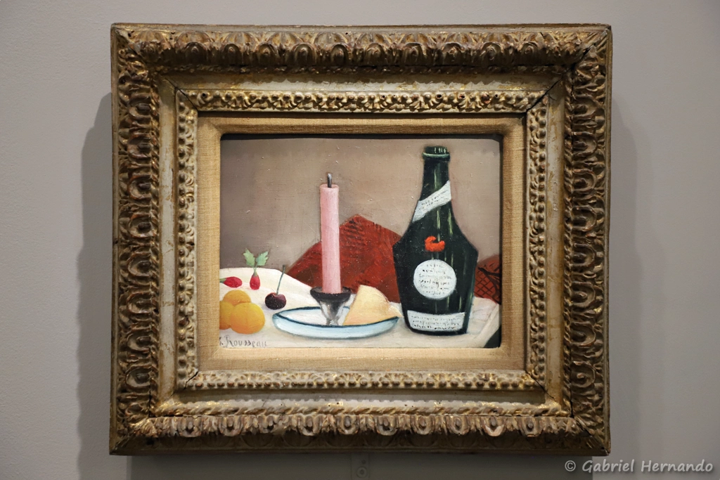 La Bougie rose - Henri Rousseau