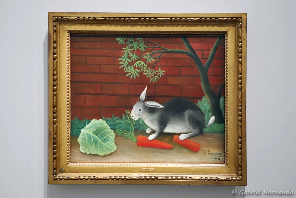 Le repas du lapin - Henri Rousseau