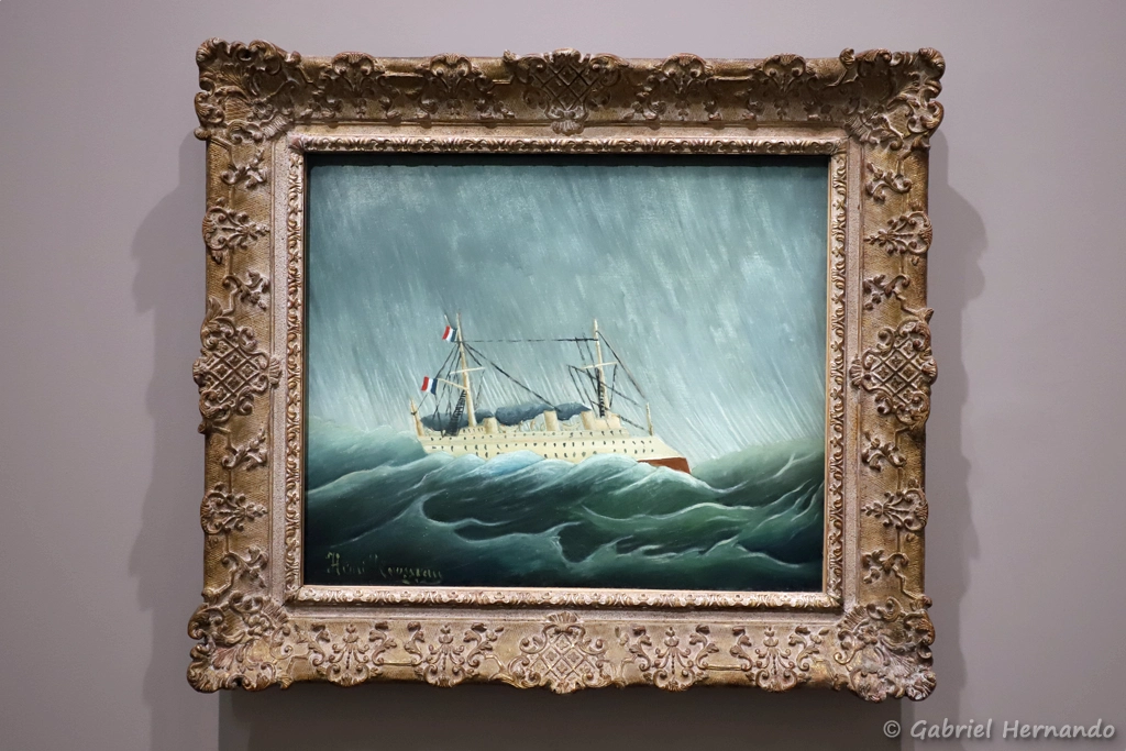 Le Navire dans la tempête - Henri Rousseau