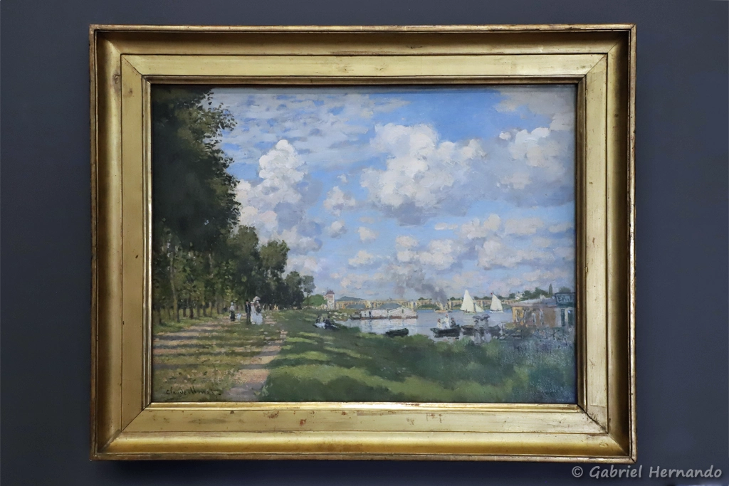 Le Bassin d'Argenteuil - Claude Monet