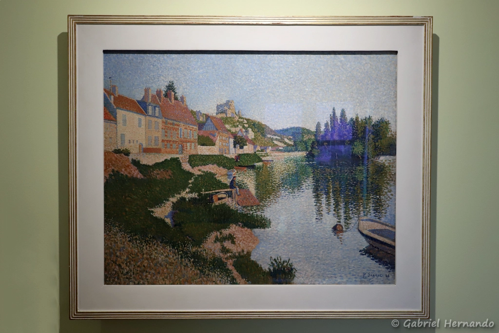 Les Andelys, dit aussi La Berge - Paul Signac