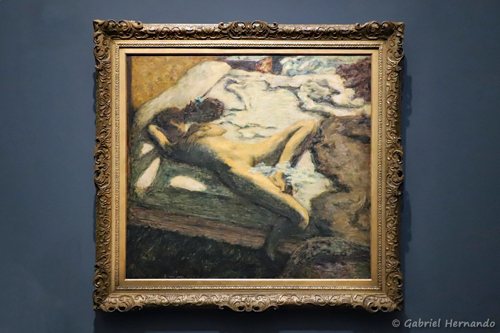 L'Indolente, dit aussi Femme assoupie sur un lit - Pierre Bonnard
